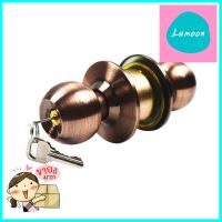 ลูกบิดทั่วไป AZLE DY587 หัวกลม สีทองแดงรมดำKEYED ENTRY DOOR KNOB AZLE DY587 ROUND HEAD ANTIQUE COPPER **สินค้าแนะนำ**