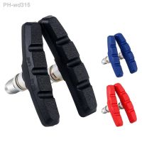 1Pair/2Pair/3Pair Durable Bicycle Silent Brake Pads Cycling V Brake Holder Pads Shoes Blocks Rubber Pad Bike Accessories