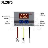 【❖New Hot❖】 pi00636369695 10a W3001 Xh-w3001ตัวควบคุมอุณหภูมิ Led ดิจิทัล12V 24V 220V Ac สำหรับตู้อบระบายความร้อนทำความร้อนสวิตช์ควบคุมอุณหภูมิเซ็นเซอร์ Ntc