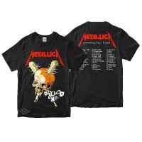 HOT Kaos เสื้อยืดพรีเมี่ยม Metallica 2 DAMAGE INC TOUR Kaos Metallica Kaos Distro