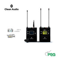 Clean Audio CA-1 Single Channels Microphone  Wireless System