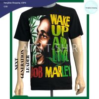 HD เสื้อผู้ชาย เสื้อผู้ชายเท่ๆ เสื้อยืดลาย bob marley ลายกัญชา เสื้อยืดพิมพ์ลายหน้าหลัง เสื้อผ้าวินเทจ เสื้อคอกลม เสื้อยืด T-shirt เสื้อผู้ชายไซส์ใหญ่