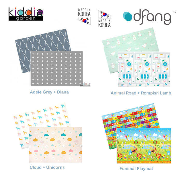 Dfang Premium PVC Floor Mat /Playmat BPA Free (Made in Korea) Baby