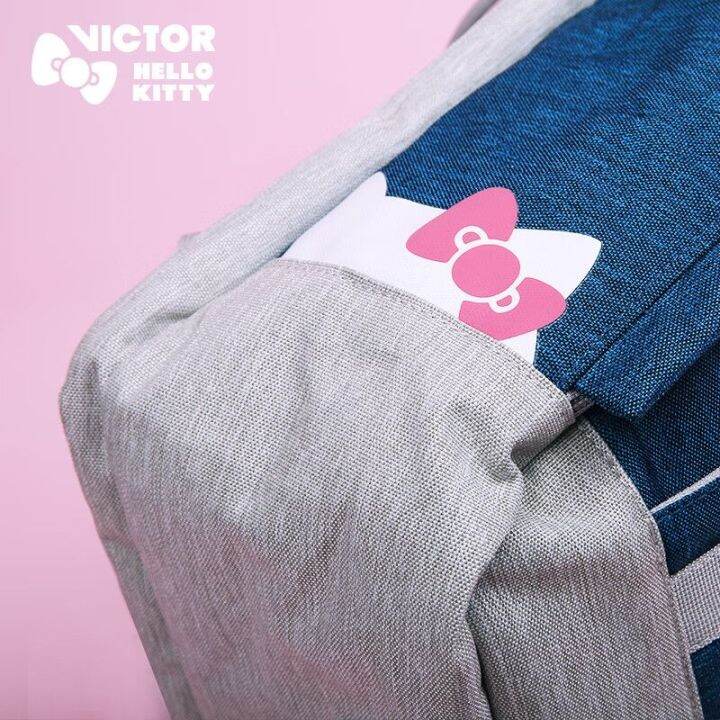 สำหรับทั้งหญิงและชายแพ็คเกจแบดมินตัน-br-bkt-ทำข้อต่อ-victor-victory-hellokitty-เพิ่มเติมกระเป๋าสะพายหลังกีฬา