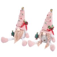 Christmas Pink Faceless Dolls Toy New Year Decorations and Furnishings Gifts