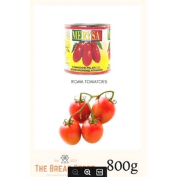 Mersya Italian Whole Peeled Roma Tomatoes (400g) Lazada PH
