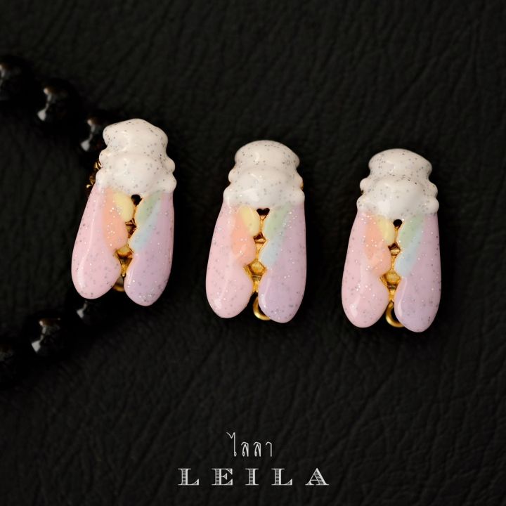 leila-amulets-แมลงภู่คำ-ตาเพชร-รุ่นบังเกิดทรัพย์-baby-leila-collection-สีพาสเทล-พร้อมกำไลหินฟรีตามรูป