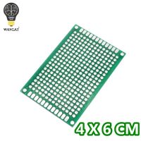 (SQIU)WAVGAT 4X6ซม. ด้านข้างรากเดิม PCB พิมพ์ลายแผงวงจร Diy