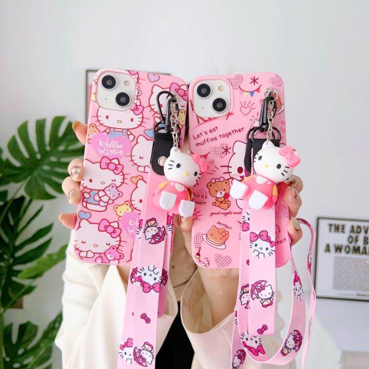 yellow-peach-flavor-hello-kitty-เชือกเคสมีขาตั้งสำหรับ-samsung-galaxy-a71-a11-a12-a51-a52-a22-a02s-a32-a72-a13-a53-a04s-a23-a73