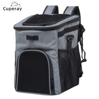 Pet Carrier Backpack / Bicycle Carrier Bag for Dogs amp; CatsVentilated Dog Carrier BackpackCat Bag for Hiking Travel Outdoor Use