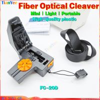 1pcs FC-20D FC-20T Optical Fiber Cutter Tungsten Steel Sheet Fiber Optical Cleaver Mini Plastic Cleaver Portable light cutter