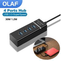 olaf USB3.0 2.0 Super Splitter 4 ports Hub Extender High Speed Multi Splitter USB Adapter Expander Cable For Desktop PC Laptop USB Hubs