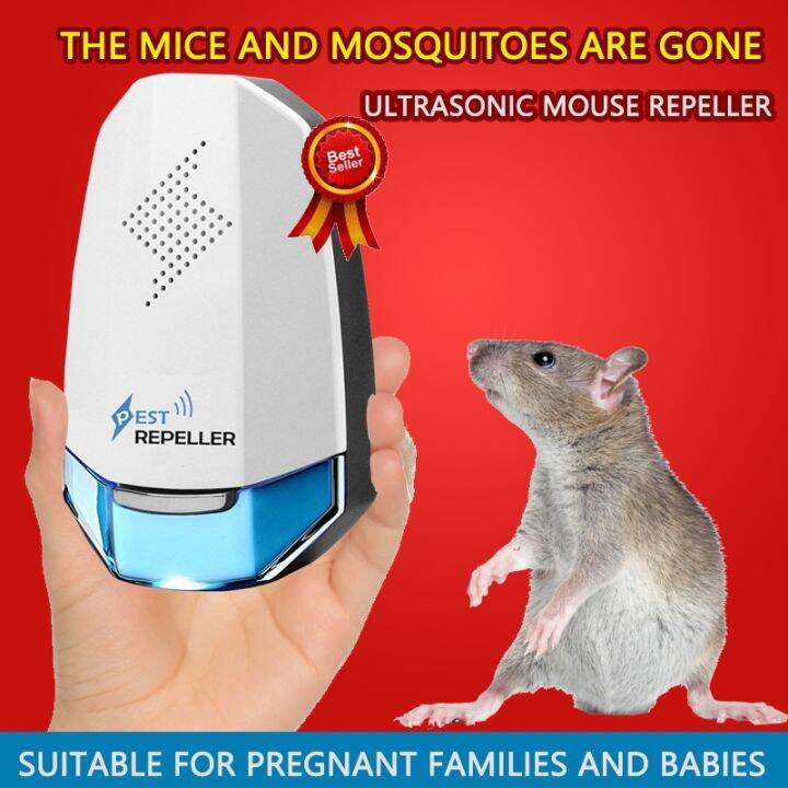 Ultrasonic Pest Repeller Mosquito Mites Roaches Ultrasonic rat