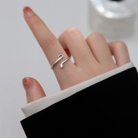 [COD] Small fresh literary note ring womens opening adjustable musical movement index finger