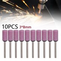 【CW】△✳┇  10 Pcs Grinding Bit Polishing Abrasive Mounted Stone 3x8mm Tools Electric Grinder Accessories