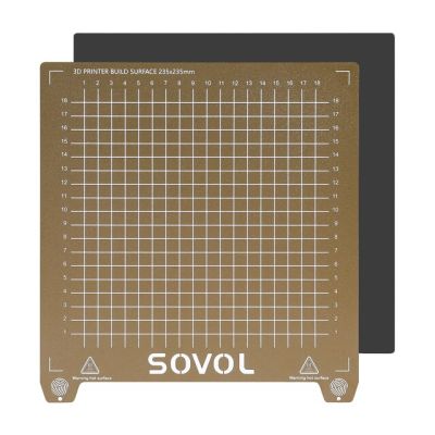 เครื่องพิมพ์3d Pei แผ่นเหล็กขับเคลื่อนสำหรับ Sv06 Sovol/Sv06 Plus