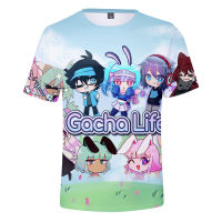 Men/Women Gacha Life Printed Short Sleeve T-Shirt