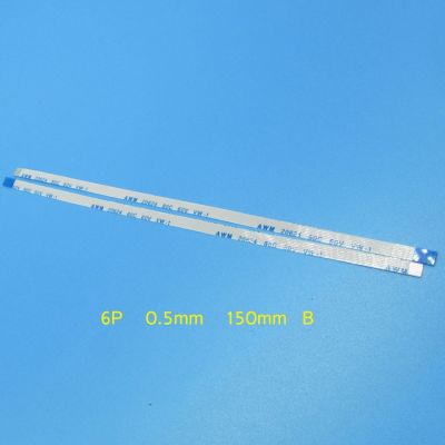✁☃ 5pcs/lot FFC FPC flat flexible cable 0.5mm pitch 6 pin 6PIN Reverse Length 150mm 15cm Width 3.5mm Ribbon Flex Cable