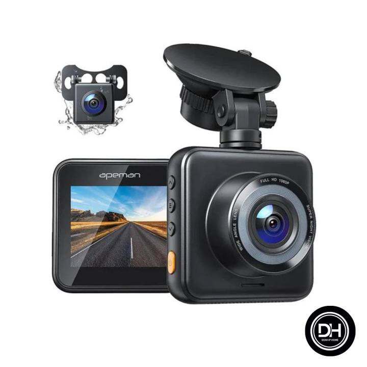 APEMAN C420D Dual Dash Cam with free 64gb SD Card Lazada PH