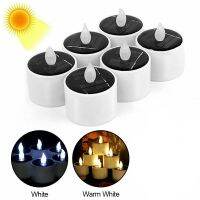 【CW】 Outdoor Plastic Candle Candles Lights Lamp Warm