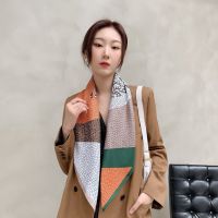 YUNBOBO Fashion Scarf 90x90cm Square Scarf Printed Scarf women Lady Shawl