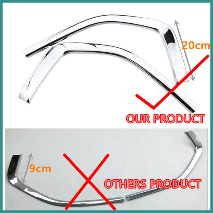 2-ชิ้น-เซ็ตสำหรับโตโยต้าอินโนวา-2016-2017-การปรับเปลี่ยนabsโครเมี่ยมรถด้านหน้าย่างสุทธิตัดสติ๊กเกอร์ตกแต่ง