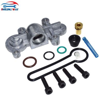 SMILING WAY Upgrade Kit Fuel Pressure Regulator kit For FordF250 F350 F450 F550 E-350 Excursion 6.0L Trucks Powerstroke Diesel