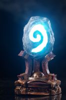 เกม Hearthstone พร้อมไฟ LED ไฟสัญญาณของเล่นโมเดลสะสม