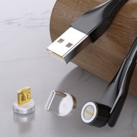 540องศาการชาร์จแบบแม่เหล็กหมุนเร็ว Type-C ไมโครสาย USB สำหรับโทรศัพท์