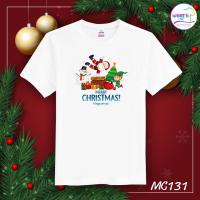 เสื้อยืดคริสต์มาส Christmas &amp; Happy new year