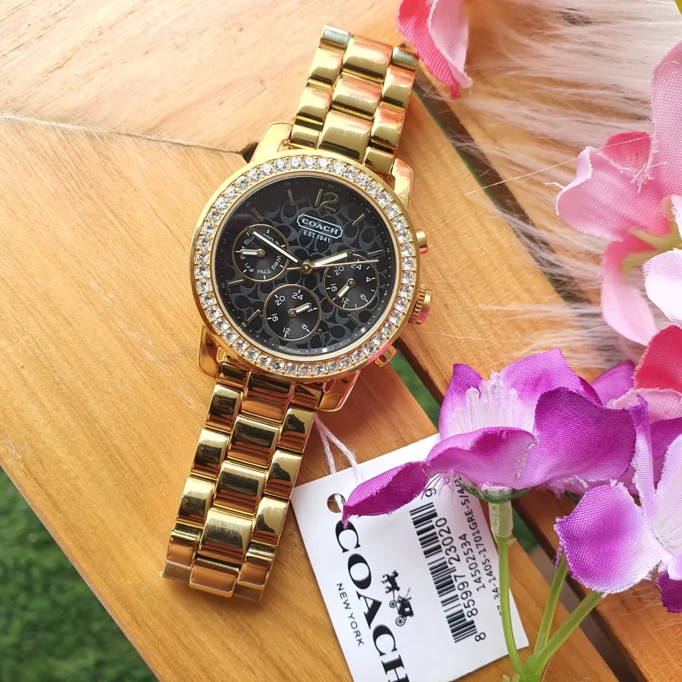 Coach on sale chronograph watch