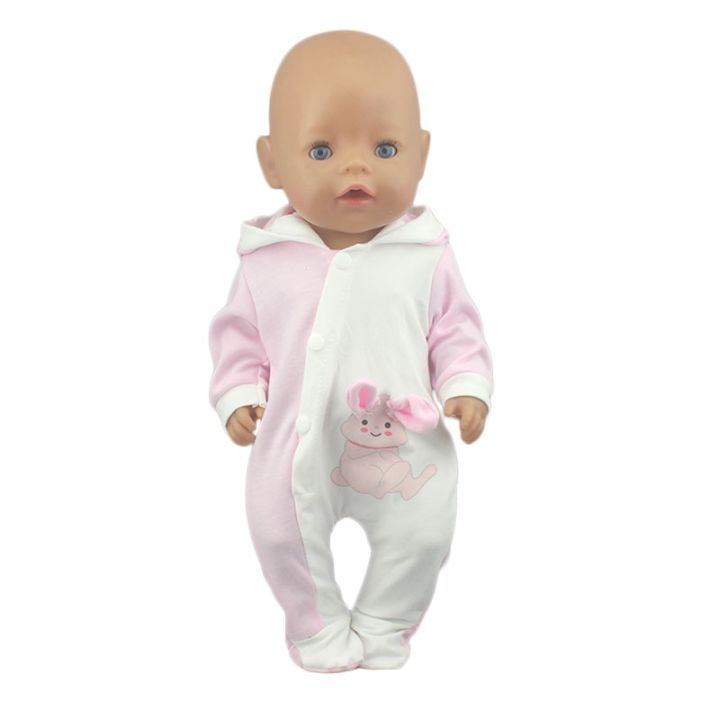 จัมป์สูทตุ๊กตาแฟชั่นใหม่2023ชิ้นเหมาะสำหรับเสื้อผ้าตุ๊กตาตุ๊กตาเด็กรีบอร์น43ซม-ตุ๊กตาเด็ก17นิ้ว