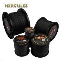 Hercules Braided Fishing Line Sea Saltwater Fishing 8 Strands Black 100M 300M 500M 1000M 1500M 2000M 100 PE Super Strong Cord