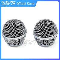 Replacement Ball Head Mesh Microphone Grille for Shure SM58A SM58S SM58LC BETA58 BETA58A PGX24 SLX24 Wireless Wired Mic 2PCS