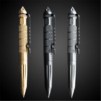 【CW】 Metal Tactical Defense School Student Office Ballpoint Pens Broken Window Cone Survival