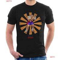 เสื้อยืดยอดนิยม DCVZTEA Street Fighter Sagat Retro Japanese Mens T-Shirt Sports T-shirt  TT4M