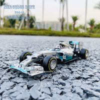 Bburago 1:32 Mercedes-Benz W05-44 Lewis Hamilton F1 car with acrylic display box die-cast alloy car model collection gift toy