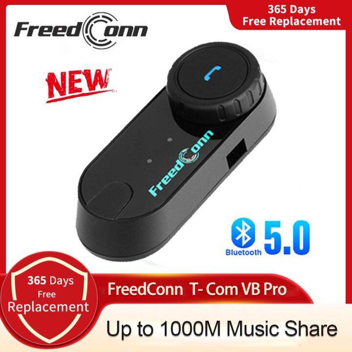 Freedconn Original T-COM VB Bluetooth Motorcycle Helmet Intercom ...