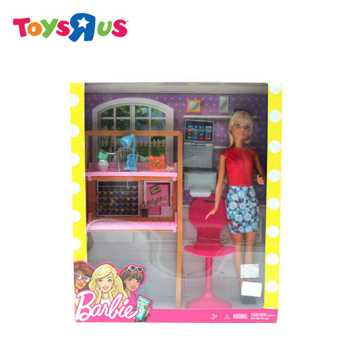 barbie office and doll