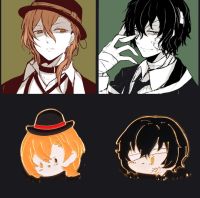 Anime Bungo Stray Dogs Pins Brooch Cute Nakahara Chuya Dazai Osamu Cartoon Avatar Badge Pins For Fans Bag Lapel Hat Accessories