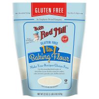 Bobs Red Mill 1to1 Baking Flour Gluten Free บ๊อบส์ เรด มิลล์ กลูเตนฟรี วันทูวันเบคกิ้งฟลาวร์แป้งอเนกประสงค์ 624g.