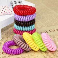 【CW】 10PCS/Lot  2cm Small Hair Ropes Colorful Elastic Bands Kid Ponytail Holder Tie Accessories