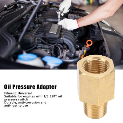 1/8 NPT Plug Long Service Life Oil Pressure Adapter for Oil Pressure Switch