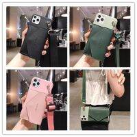 [2023สุดฮอต] เคสสายคล้องแบบคาดตัวกระเป๋าใส่บัตรเคสสำหรับ Xiaomi Mi 10T Lite Pro Xiaomi Poco X3 NFC สายคล้องคอ F2ถุงคลุมกระเป๋าเหรียญ