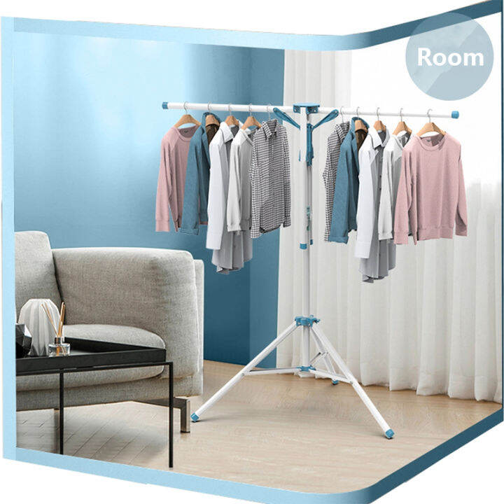 Indoor and outdoor drying clothes rack four corner drying clothes rack ...