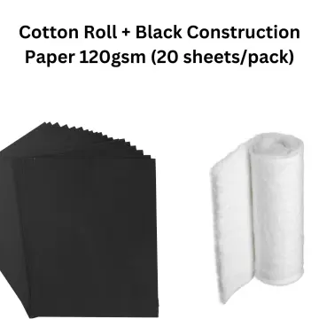 Black Origami KRAFT For Paper GIFT WRAPPING Raw ROLL