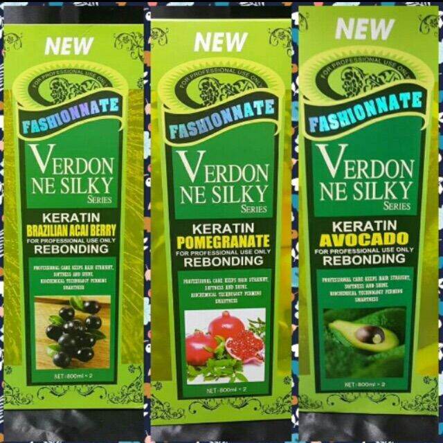 Verdon keratin rebonding cream hair straightening rebond Lazada PH