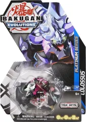  Bakugan Evolutions, Neo Pegatrix with Nano Blade and Siphon  Platinum Power Up Pack, True Metal Action Figure, 2 Nanogan, 2 Bakucore, 2 Ability  Cards, Kids Toys for Boys and Girls, Ages