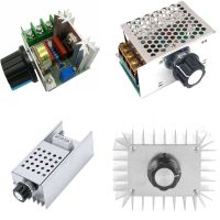 ◐卍◕ AC 220V Power 2000W 4000W 5000W 10000W SCR Voltage Speed Regulator 220V LED Dimmer 220 V Volt Motor Speed Controller Thermostat