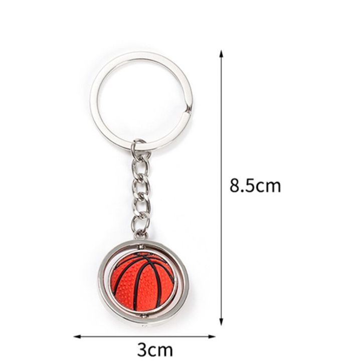 rotating-mini-diy-basketball-hot-creative-ornaments-fans-sport-bag-men-pendant-rubber-rugby-keychain-keyring-for-gift-football-ball